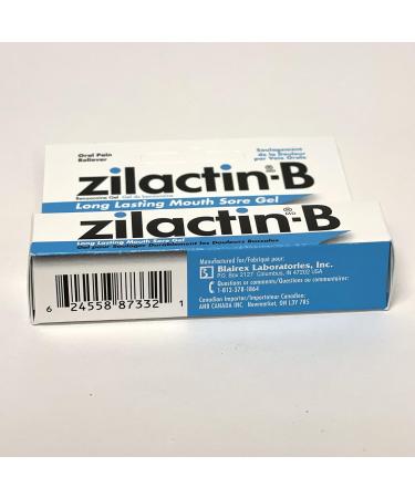 Zilactin-B Mouth Sore Gel 6g - Buy Online on GoSupps.com