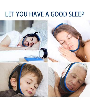 Veralabs Airflow Jaw Strap - Breathable Stop Snoring Solution for Women & Men | Effective Snore Reducing Aid (Blue - Buy Online on GoSupps.com