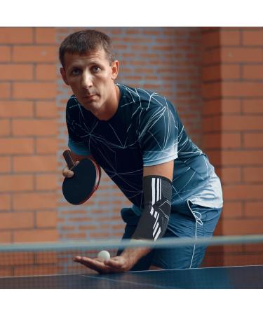 Tennis Elbow Brace for Men & Women - Large Grey Support for Pain Relief - International Shipping Available - Buy Online on GoSupps.com