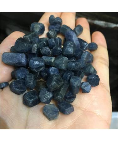 Natural Crystal Rough Natural Crystal Rough 50g Natural Stones and Minerals Blue Corundum Reiki Sapphire Rough Gemstone Sample for Manufacture - Buy Online on GoSupps.com