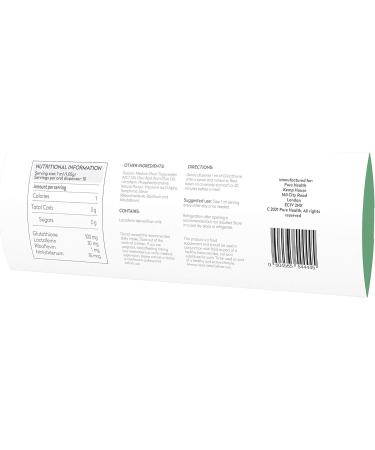 Advanced 10ml Liposomal Glutathione - Rapid Absorption & Maximum Bioavailability - Buy Online on GoSupps.com