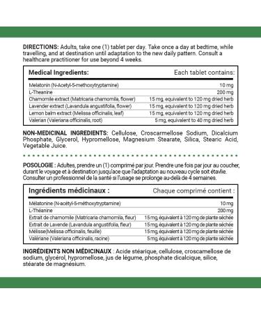 Nature's Bounty Sleep3 Immediate and Timed Relase Melatonin L-Theanine and Herbal Blend Helps Temporarily Promote Relaxation and to Reset Sleep-Wake Cycle 30 Trilayer Tablets - Buy Online on GoSupps.com