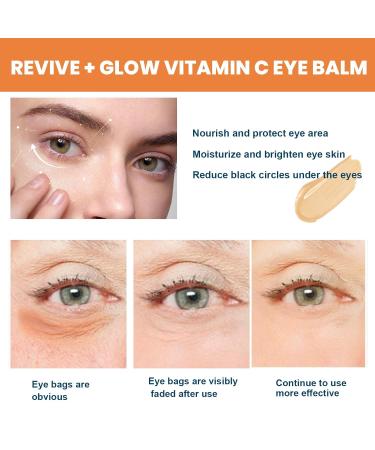 Vitamin C Eye Balm for Dark Circles - Retinol Eye Serum | Hydrating Eye Treatment (1pcs - Buy Online on GoSupps.com