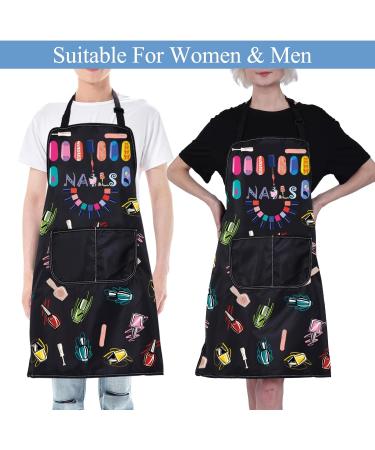 CMNIM Nail Tech Apron Nail Technician Apron for Women With Pockets Nail Tech Gift Nail Artist Gift Nail Lover Gift 231113 Nails Medium - Buy Online on GoSupps.com