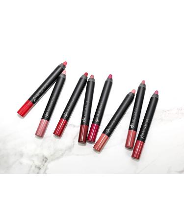 Glo Skin Beauty Suede Matte Lip Crayon in Angel | Longwear Velvety-Smooth Matte Lip Color - Buy Online on GoSupps.com