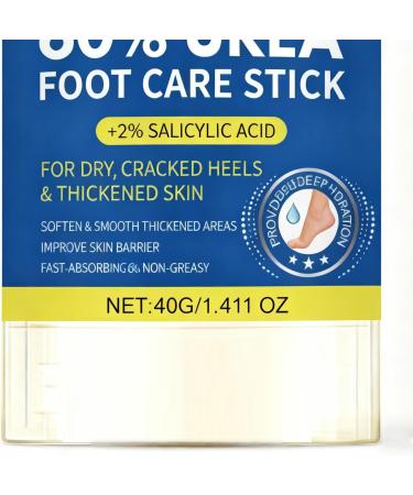 Foot Stick - 40g Smoothing Moisturizing Cream | Foot Repair Cream - For Women and Men for Rough Skin for Winter Care of Cracked Heels - Buy Online on GoSupps.com
