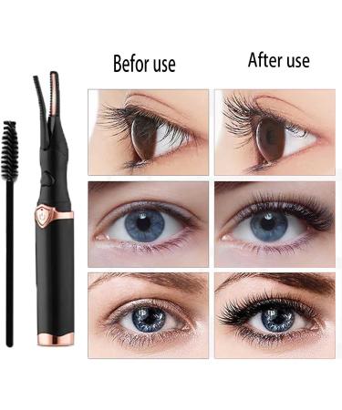 Shop Heated Eyelash Curlers - Rechargeable 2-in-1 Clip-Type & Comb Curler 3 Temperature Modes - Perfect for International Shipping - Buy Online on GoSupps.com