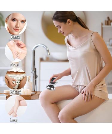 7D Electric Razor for Men and Women - Father's Day Gift - 5 in 1 Head Shavers for Bald Men - Rotary Razor Grooming Kit - Cordless & Rechargeable - Buy Online on GoSupps.com
