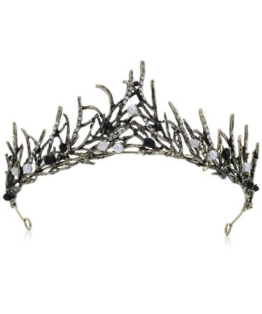 Makone Crystal Crowns and Tiaras for Women  Queen Princess Vintage Tiaras with Pearl  Girls Adult Bridal Hair Accessories Gifts for Christmas Halloween Costume  Birthday Party  Wedding Prom  Pageant - Bronze - Buy Online on GoSupps.com