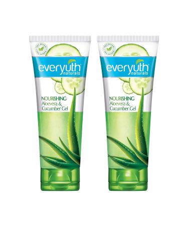 Everyuth Naturals Nourishing Aloe Vera & Cucumber Gel 100 g (Pack of 2)