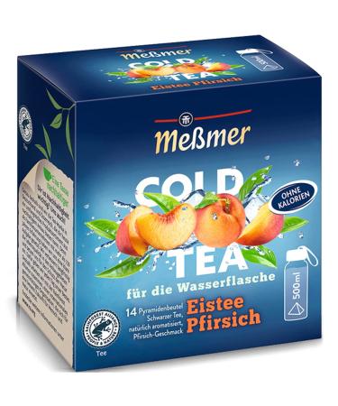 n.v. Meßmer Cold Tea Fruity Sweet Iced Tea Peach 14 Tea Bags 38 g