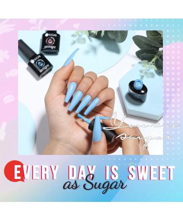 UR SUGAR UV Nail Polish Pastel Shellac Set - 12PCS Macaroon Candy Gel Colors for Spring - Perfect for Stunning Gel Nails - Buy Online on GoSupps.com