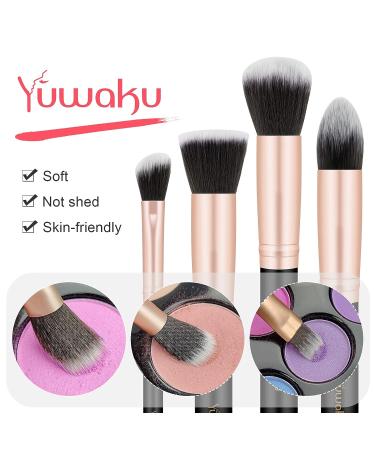 14PCS Black Makeup Brushes Set - Essential Make up Kit - Buy Online on GoSupps.com