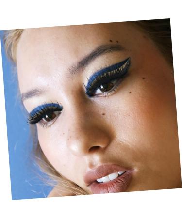 Ipetboom 12 Pairs Glitter powder double eyelid instant eyeliner stickers pipeline man Fake eyelashes eye line strip stickers applique water proof flash double sided shimmer - Buy Online on GoSupps.com