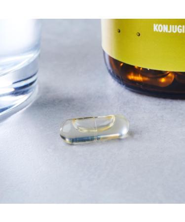 Edubily Nutrition CLA - Vegan 78% Conjugated Linoleic Acid - High Safety - 120 Capsules in Brown Glass - International Shipping Available - Buy Online on GoSupps.com