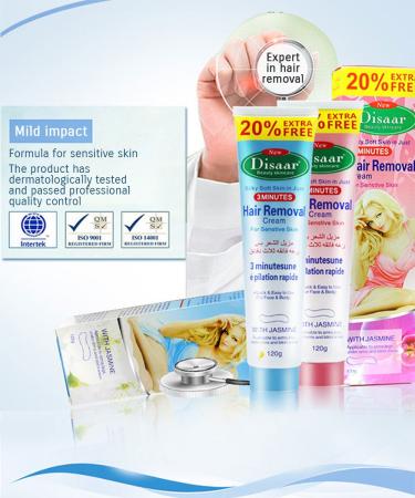DISAAR Hair Removal Inhibitor Cream 120g - Best Permanent & Fast Results | Shop Now - Buy Online on GoSupps.com