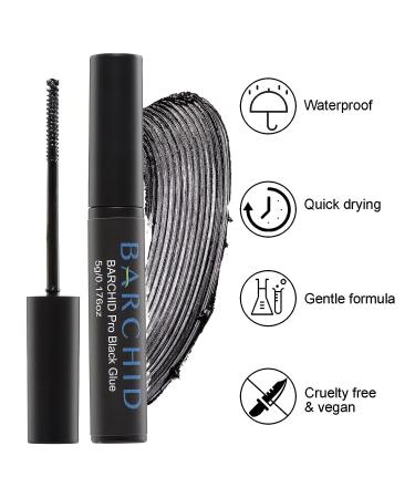 BARCHID Cluster Lash Glue | Super Strong Hold for Individual Cluster Lashes | 48-Hour Black Bond - Buy Online on GoSupps.com