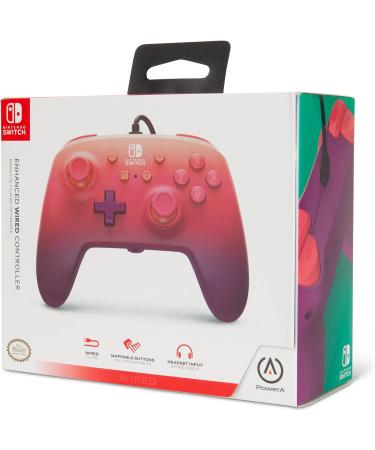 PowerA Enhanced Wired Controller for Nintendo Switch - Fuchsia Fantasy - Buy Online on GoSupps.com