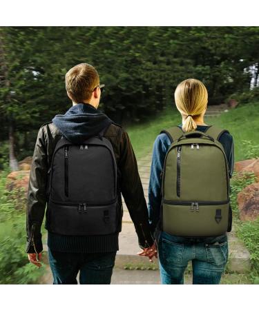 TUGUAN Insulated Cooler Backpack 38/42 Cans Double Deck Leakproof Lightweight - Black Beach Picnic Lunch Bag - Buy Online on GoSupps.com