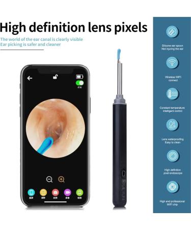 1080 HD Wireless Ear Wax Removal Camera Kit - Ear Wax Remover Tool with LED Lights for iPhone iPad & Android - Buy Online on GoSupps.com