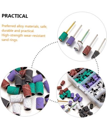 HAPINARY 1 Set Nail Polish Set Refill Nail Files Nail Accessories Manicure Buffing Nail Kits Nail Polishing Band Nail Art Tools Drill Bits for Nails Manicure Band Nail Tool Nail Bit Alloy - Buy Online on GoSupps.com