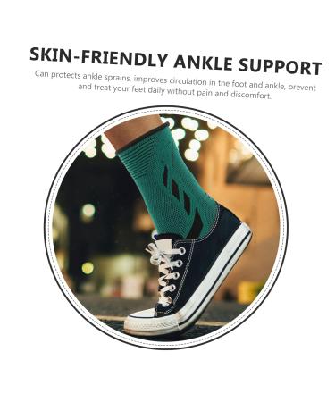 NOLITOY Ankle Socks - 2 Pairs Plantar Support Elastic Sports Covers & Protective Sleeves for Ankle Sports - Enhance Comfort & Performance - Buy Online on GoSupps.com