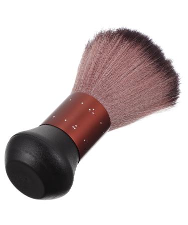 FOMIYES 1 Pc Diamond Hair Brush Mini Neck Duster Brush Professional Neck Soft Nylon Bristles Mustache Brush Shaving for Men Barber Beard Brush Household Travel Fiber Wool