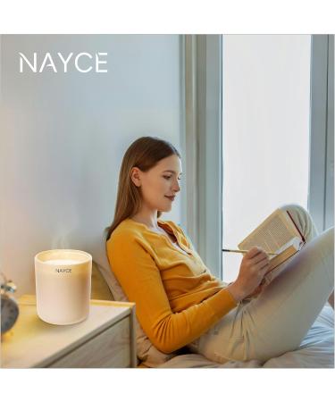 NAYCE Luxury Scented Candle - 100% Natural Soy Wax Aromatherapy - 14 oz - Made in USA - Long Lasting Highly Scented Birthday & Housewarming Gifts for Women - Lavender Limoncello - Buy Online on GoSupps.com
