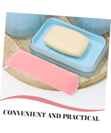  HONMEET 8 Pieces Foaming Net for Loofah Pouch Bag Foaming Bag Pouch Bag Bag Holder Shampoo Bag PE Bags - Buy Online on GoSupps.com