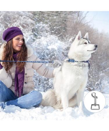 15 Pieces Dog Clip Hook Heavy Duty Swivel Snap Hook Zinc Alloy Dog Leash Hook 360 Swivel Eye Bolt Snap Hook for Dog Leash Webbing Collar - Buy Online on GoSupps.com