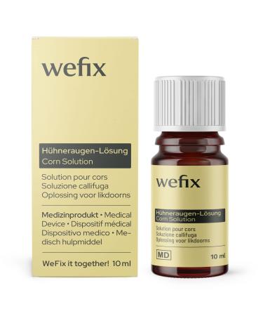 Wefix chicken eyes remote solution 10ml - medical product from 6 years - effectively remove cornea & corn - corn tincture with brush - Buy Online on GoSupps.com