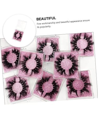 Beavorty 1Pair Fake eyelashes makeup faux eyelash black eyelashes fake long eyelash dramatic eyelashes natural false eyelashes natural fake lashes Creative Eyelashes tool Miss slim - Buy Online on GoSupps.com