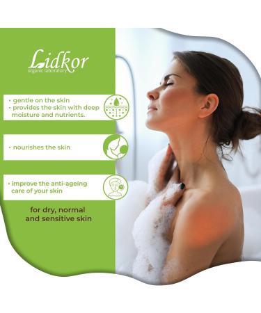  Lidkor Goat Milk Soap Handmade Soothing Effect 100g - Buy Online on GoSupps.com