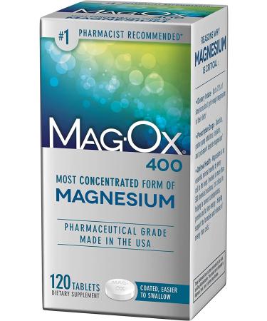 MagOx 400 Magnesium 120 Tablets
