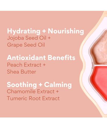 KOCOSTAR Peach Duoduo Lip Scrub and Lip Oil Cream Set | Gentle Walnut Shell Exfoliator and Jojoba Seed Oil Moisturizer for Chapped Dry Lips Korean Lip Care Set 1.5 oz - Buy Online on GoSupps.com