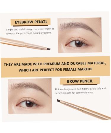 SOESFOUFU 3pcs Double Ended Eyebrow Pencil Eyebrow Pencil Waterproof Brown Eyebrow Pencils Pencil Brown Abs - Buy Online on GoSupps.com