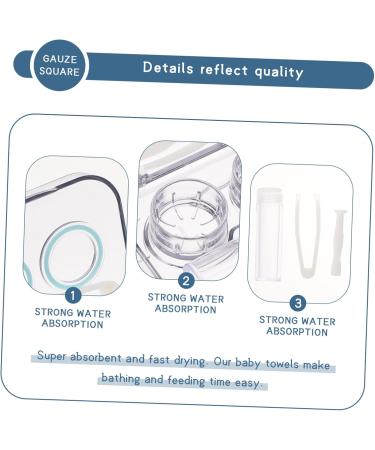 Homsfou 4 Series Colored Contact Lens Container - Travel Cosmetic Bag & Holder for Eye Care - Buy Online on GoSupps.com
