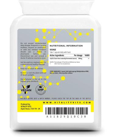 High Strength UK-Made Co Enzyme CoQ10 300mg 30 Capsules - GMP Quality Formula | 30 Count - Buy Online on GoSupps.com