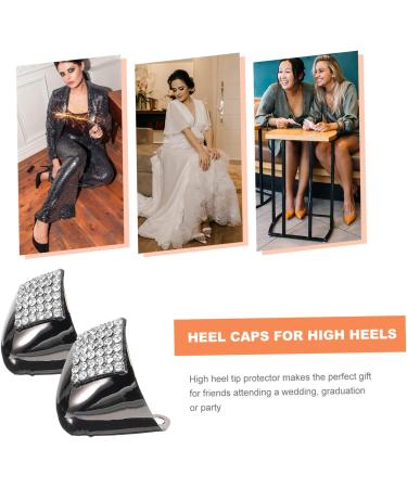 Holibanna High Heels Toe Cover & Heel Protector - Shoe Repair Kit for Pointed Shoes | Durable Tips & Covers for Ultimate Protection - Buy Online on GoSupps.com