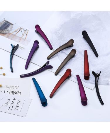 BMAMBAS Non-Slip Colorful Alligator Hair Clips for Styling - 12 PCS Duckbill Hair Barrettes for Thick and Thin Hair - Buy Online on GoSupps.com