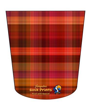 Amputee Sock ATKA Tartan V5 3PLY Amputee Stump Sock