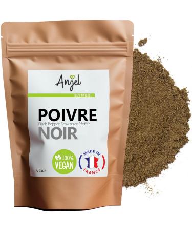 Black pepper from Madagascar Ground 100g - High quality pepper powder for an intense flavor - 100% Natural - NCA