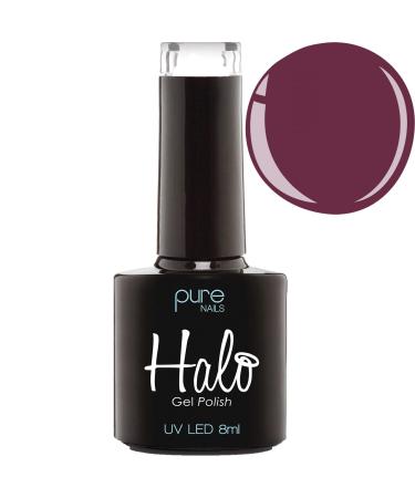 Pure Nails Halo UV Gel Polish 8ml Burgundy SAMEDAY DISPATCH