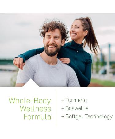 Irwin Naturals Whole Body Turmeric + Curcumin C3 Complex - 60 Liquid Soft-Gels, Pack of 2 - Supports Whole-Body Wellness - 60 Total Servings - Buy Online on GoSupps.com