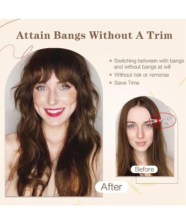 Bangs Clip In Bangs 100% Human Hair Extensions Blonde Bangs French Thick Bangs Clip On Bangs Hair Hairpieces for Women Daily Easy Wear Bangs Hair Clip(HLH1005-1) Blunt Bangs HLH1005-1 - Buy Online on GoSupps.com
