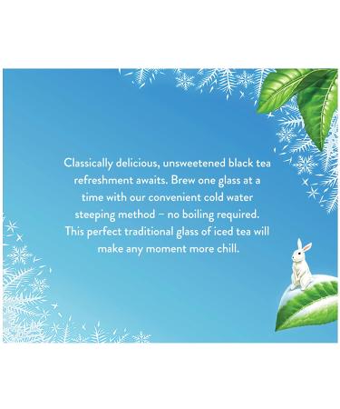 Celestial Seasonings Cold Brew Unsweetened Black Iced Tea - 18 Tea Bags (1.2 oz) - Buy Online on GoSupps.com