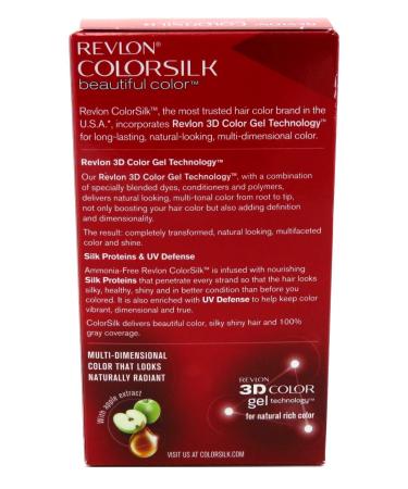 Colorsilk Permanent Hair Color - Medium Auburn (42/4R) | Long-Lasting Vibrant Color - Shop Now for International Shipping - Buy Online on GoSupps.com