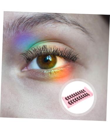 ORFOFE 10 Pairs Fake Eyelashes Faux Lashes Baby Dolls for Girls Synthetic Lashes Girls Lash Extensions Artificial Lashes Girls Lashes Iron on Patches False Extend Miss Natural Fiber - Buy Online on GoSupps.com