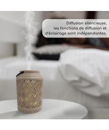 Zenar me WLAN Venice Essential Oil Diffuser - Smart Diffuser Compatible with Alexa & Google Home - Natural Ceramic Design - Buy Online on GoSupps.com