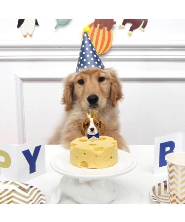 TSJ 24PCS Dog Cupcake Toppers Dogs Face Cake Toppers Puppy Pet Theme Birthday Party Decorations Supplies for Kids Dog Cupcake Topper New - Buy Online on GoSupps.com